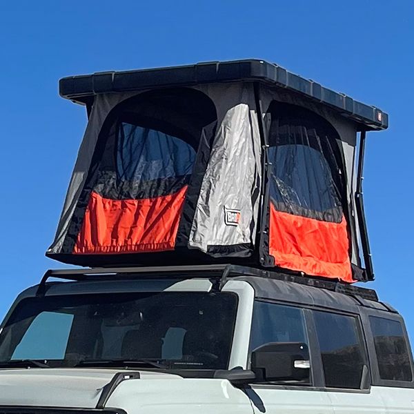 BA Tents RECON Rooftop Tent (Universal Fit)-Onyx Utility Black PRE-ASSEMBLED