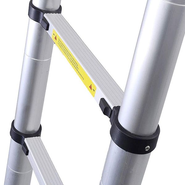 BADASS TENTS  8' Aluminum Telescopic Extension Ladder