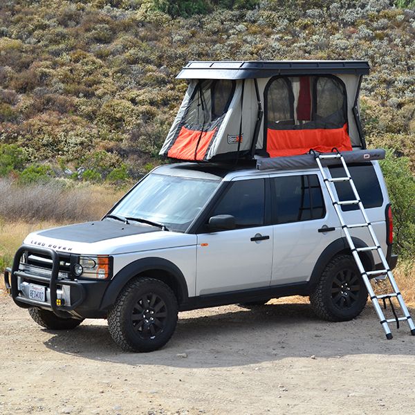 Land Rover 2005-2016 LR3  / LR4 CONVOY Rooftop Tent - Onyx Utility Black PRE-ASSEMBLED