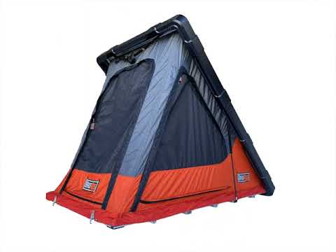 badass tents BA Tents Rugged Rooftop Tent (Universal Fit) with Crossbars and Moon R – Roof Top Envy