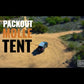BA TENTS P.M.T (Packout MOLLE Tent) Soft top Rooftop Tent (Universal Fit) - 48x88"  DIY